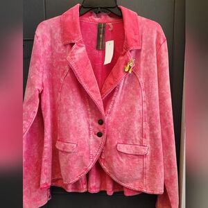 Aratta Knit Pink Blazer